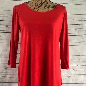 Solid Red Top